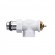 Набор термостатический осевой Royal Thermo Design 1/2"М30х1,5 (Белый)