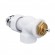 Набор термостатический осевой Royal Thermo Design 1/2"М30х1,5 (Белый)