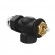 Набор термостатический осевой Royal Thermo Design 1/2"М30х1,5 (Черный)