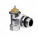 Набор термостатический угловой Royal Thermo Design 1/2"М30х1,5 (Хром)