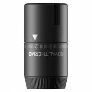 Термоголовка жидкостная Royal Thermo Design М30х1,5 (черный) RATHDN13015BL